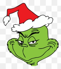 Grinch Smirk Hat - Palcreations Grinch Face Png,Smirk Png