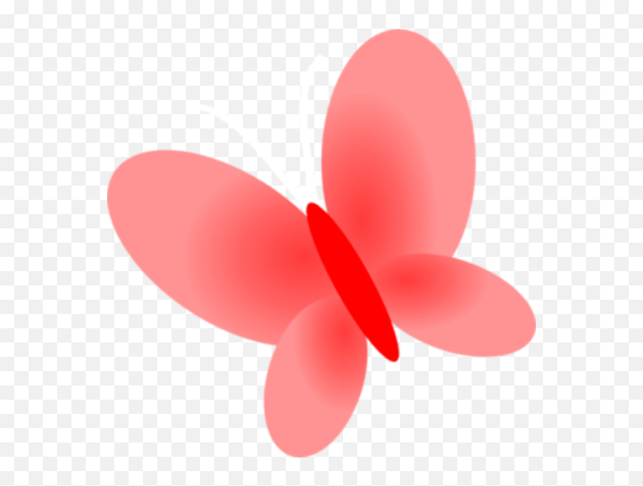 Red Butterfly Png - Red Pink Butterfly Md Image Insect Dot,Pink Butterfly Png