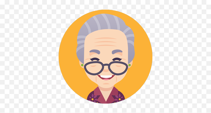 Introducing Heritage Granny - Animated Old Granny Face Png,Granny Png -  free transparent png images 