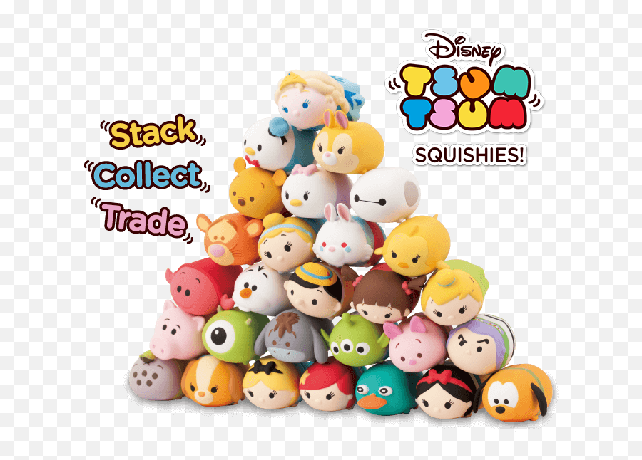 Disney Tsum U2013 Fuzzy Squishies Collection List Of - Disney Tsum Tsum Png,Tsum Tsum Logo