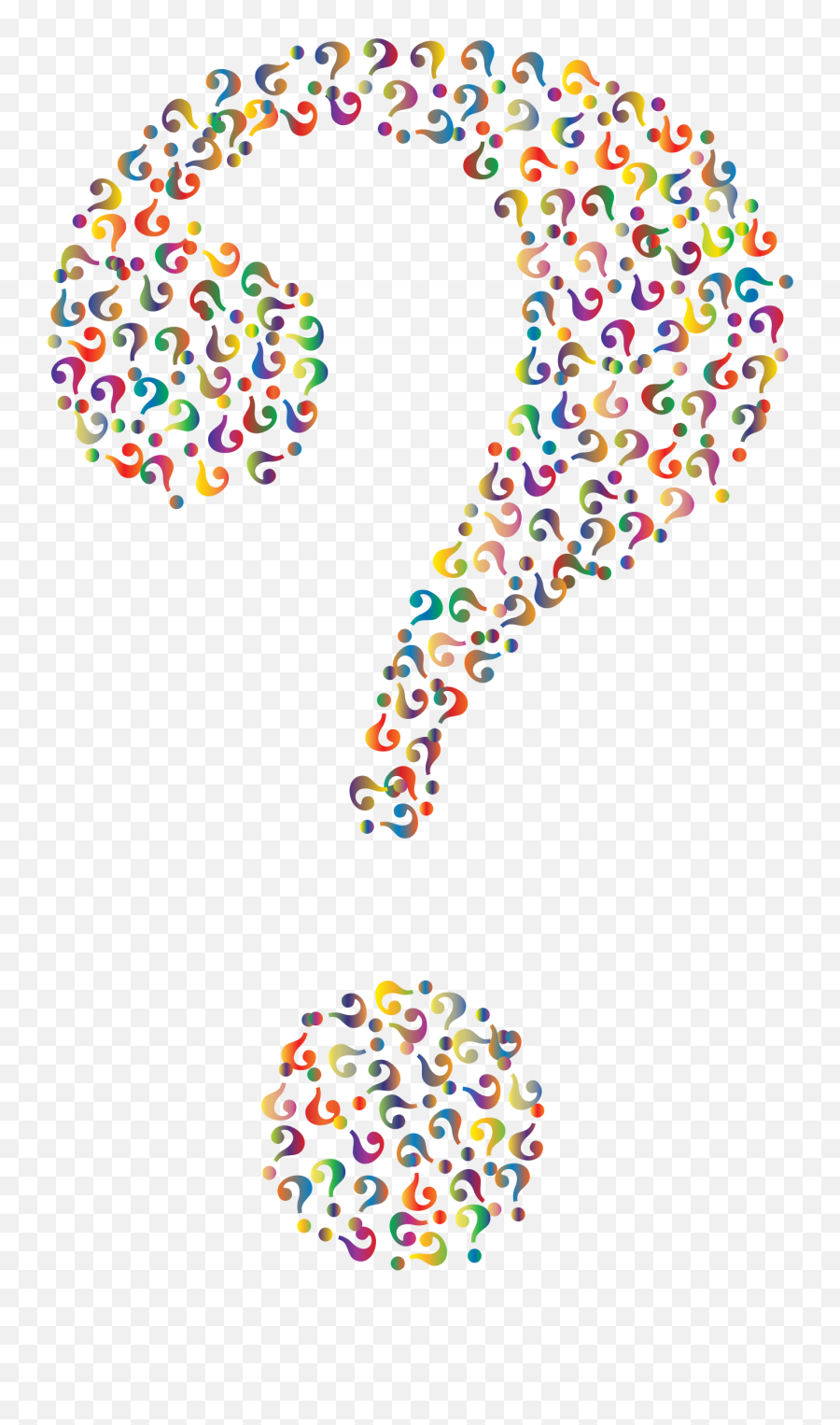 Question Mark No Background - Question Marks No Background Png,Number 4 Transparent Background