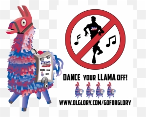 Download Calling All Fortnite Players In The Fort Collins - Fortnite No Dancing Sign Png,Fortnite Llama Png