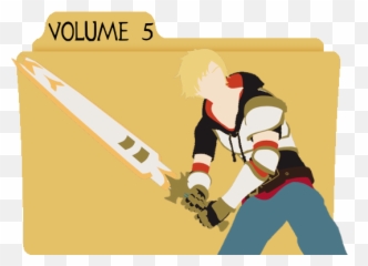 I Made A New Set Of Rwby Folder Icons For Volumes 5 - 8 Jaune Arc Devil May Cry Png,Rwby Transparent