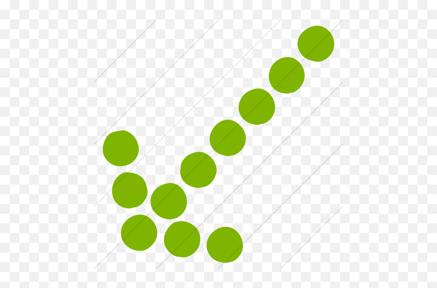 Simple Green Classic Arrows Dotted Sw Icon - Dot Png,Dotted Arrow Png