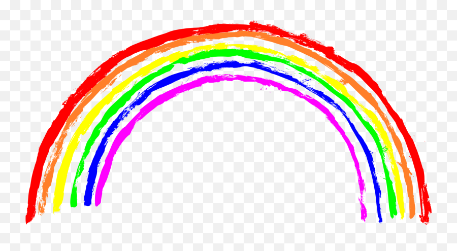 Grunge Rainbow Transparent - Transparent Rainbow Png,Transparent Rainbow Png