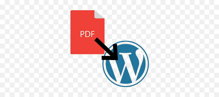 Inserting Pdfs Into Wordpress U2013 Edtech Np - Vertical Png,Wordpress Icon Png