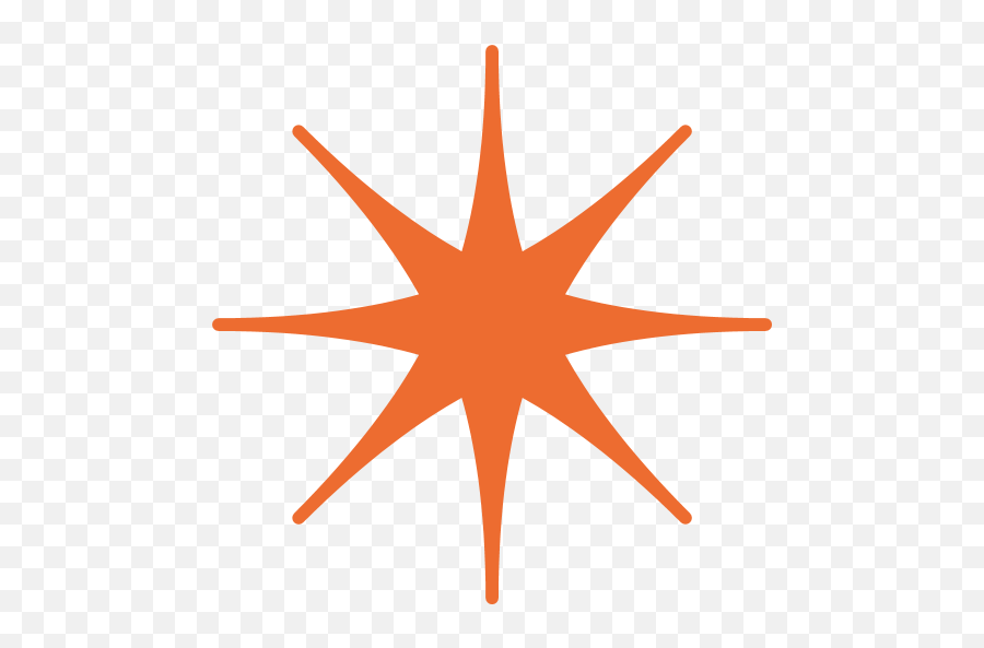 Eight Pointed Black Star Id 8015 Emojicouk - Eight Pointed Black Star Png,Star Emoji Transparent