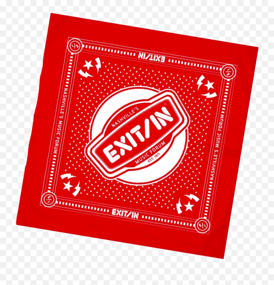 Logo Bandana - Exit Png,Red Rectangle Logo
