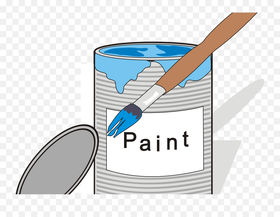 Paint Brush Vector - This Free Icons Png Design Of Paint Tin Paint Tin Clipart,Paint Brush Vector Png