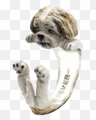 Shih Tzu Hug Ring - Shih Tzu Hug Ring Png,Shih Tzu Png