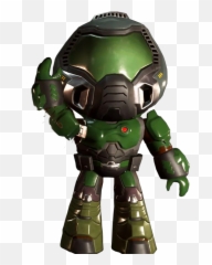 Doomguy Doom Sticker - Doomguy Png,Doomguy Transparent