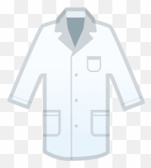 Lab Coat Emoji Clipart - Emoji Bata Png,Lab Coat Png