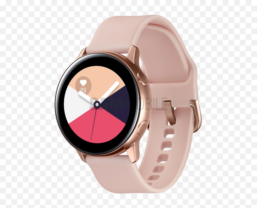 Samsung Galaxy Watch Active - Samsung Watch Active Rose Gold Png,Gold Watch Png