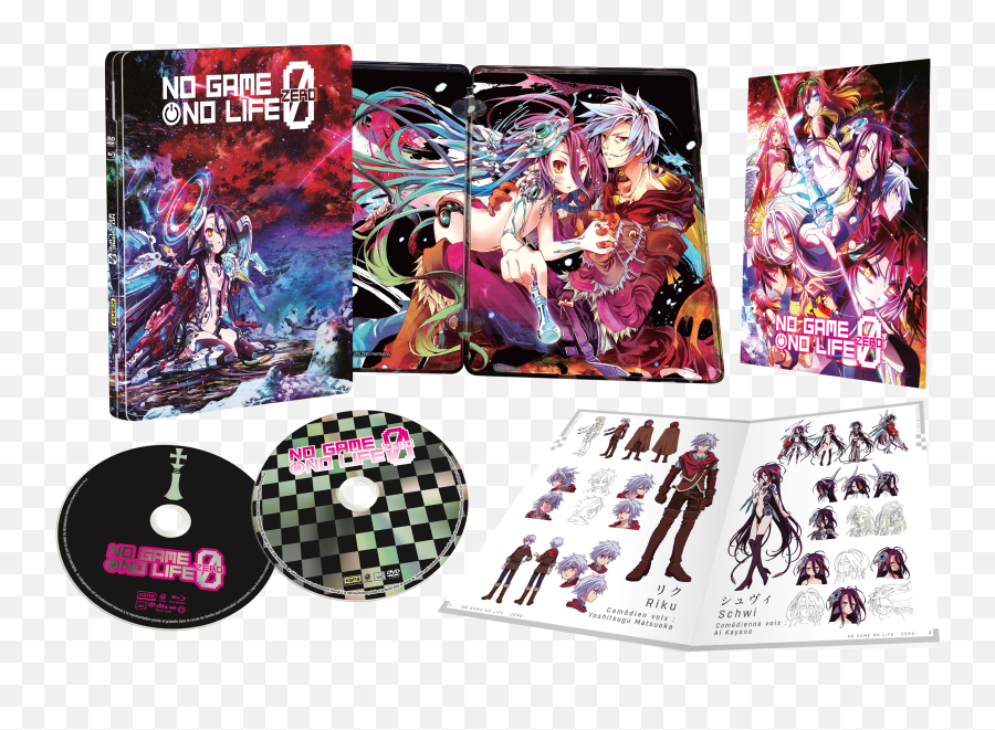 No Game Life Zero - Bluray Fictional Character Png,No Game No Life Logo