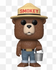 Pop Ad Icons Smokey Bear With Bucket Only - Funko Pop png