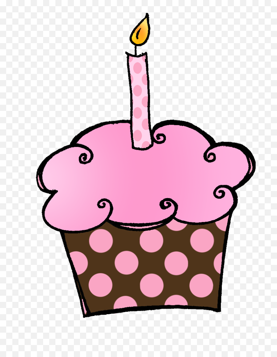 Pink Birthday Hat Clipart Free Download - Birthday Cupcake Clipart Png,Birthday Hats Png