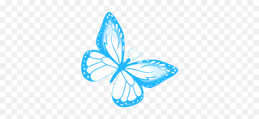 Butterfly Blue Gif - Blue Cute Butterflies Gif Png,Butterfly Icon Image Girly