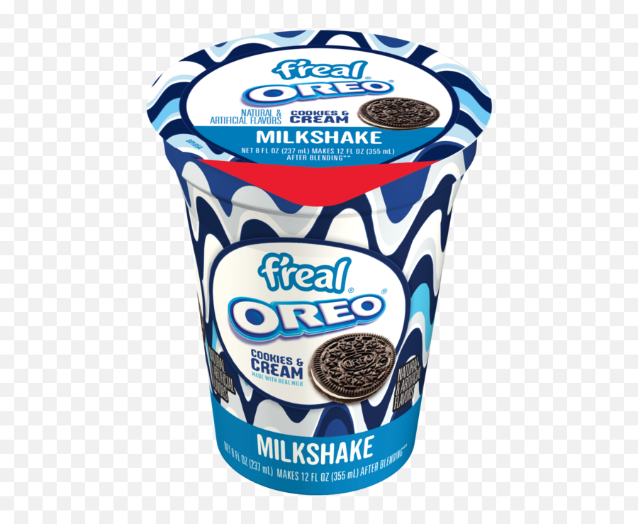 Fu0027real Oreo Cookies U0026 Cream Blend It Yourself Milkshake 8oz - Cup Png,Oreo Icon Mini