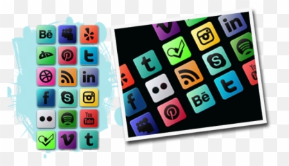 Best Social Media Icon Sets For - Technology Applications png