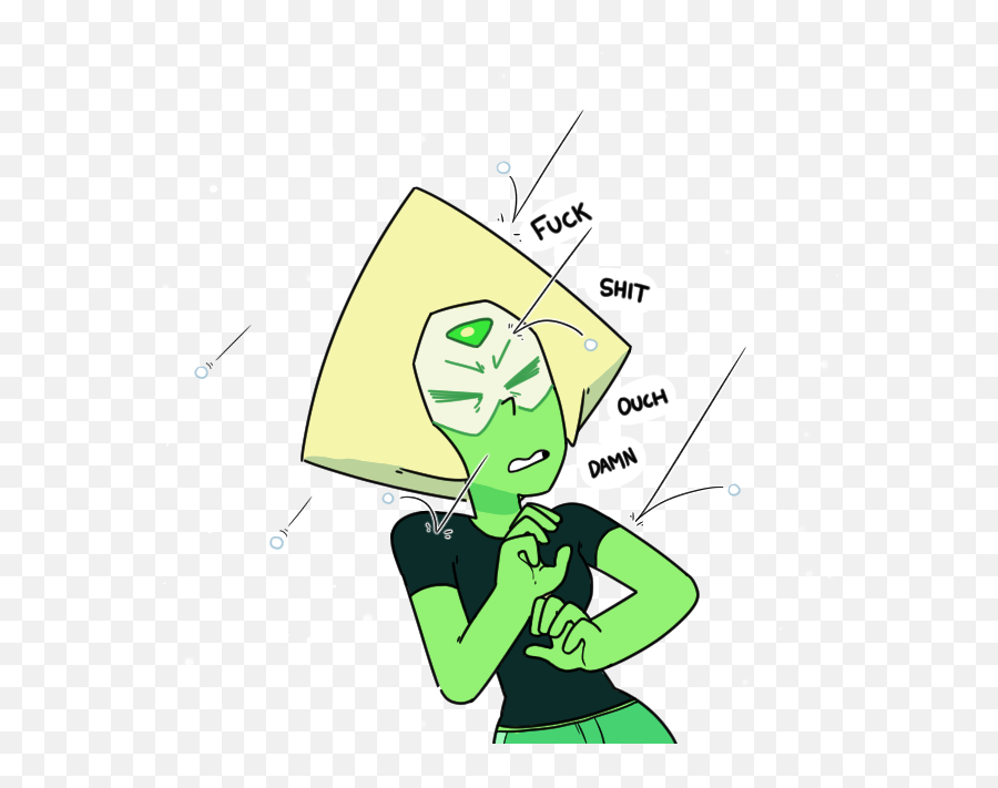 Peridot Experiencing Hail For The First - For Women Png,Steven Universe Peridot Icon