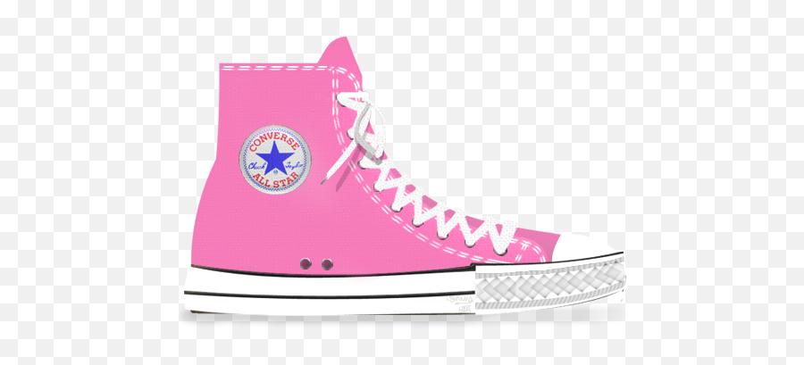 Converse Rose Icon Png Ico Or Icns - Blue Converse Transparent Background,Converse All Star Icon