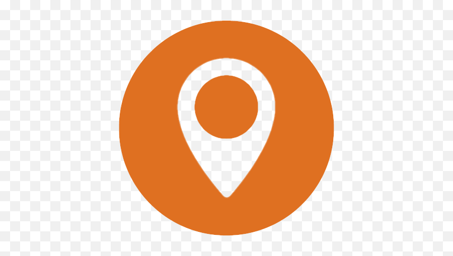 Location - Dot Png,Orange Location Icon