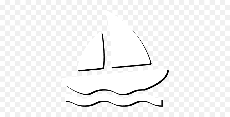 Sailboat - Icon White Sailing Png,King Of The Hill Icon