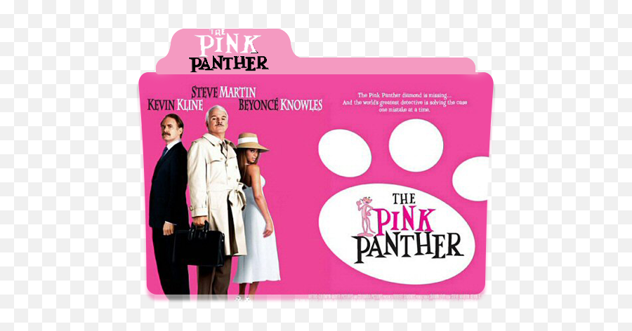 The Pink Panther Folder Icon - Designbust Pink Panther 2006 Film Movie Poster Png,Missing File Icon