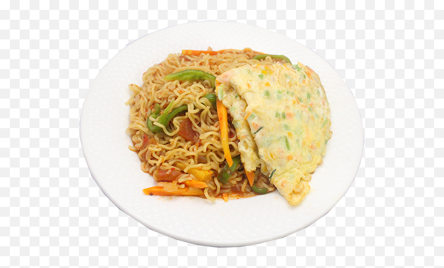 Noodles With Vegetable Omelette - Bánh Xèo Png,Omelette Png