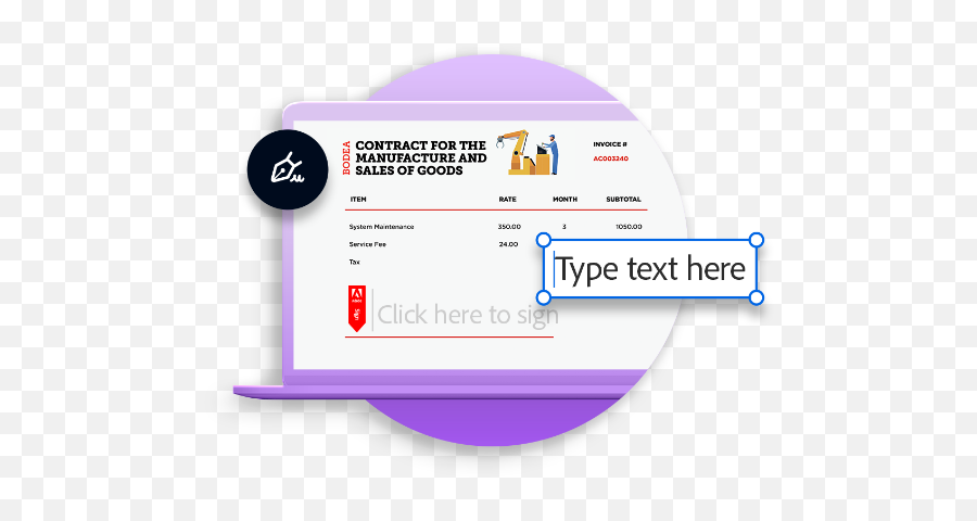 How To Create Electronic U0026 Digital Signatures Acrobat Sign - Adobe Signature Secure Png,E Signature Icon