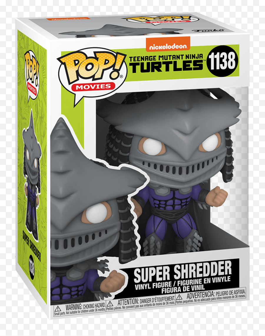 Super Shredder Tmnt Ii Funko Pop 1138 - Super Shredder Funko Pop Png,Beerus Icon