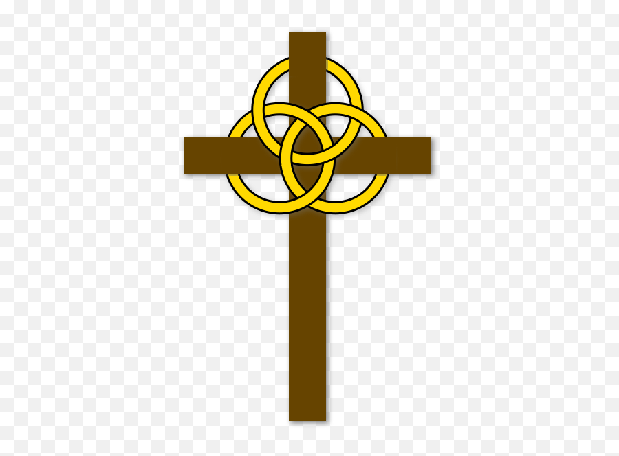 Filecross - Trinityborromeaninterlinkedsvg Wikimedia Commons Trinity Symbol With Cross Png,The Trinity Icon