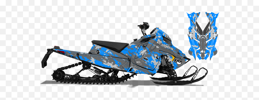 Arcticfx Custom Sled Wraps - Polaris Vr1 Wrap Png,Snowmobile Icon