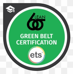Lean Six Sigma Green Belt - Credly Language png