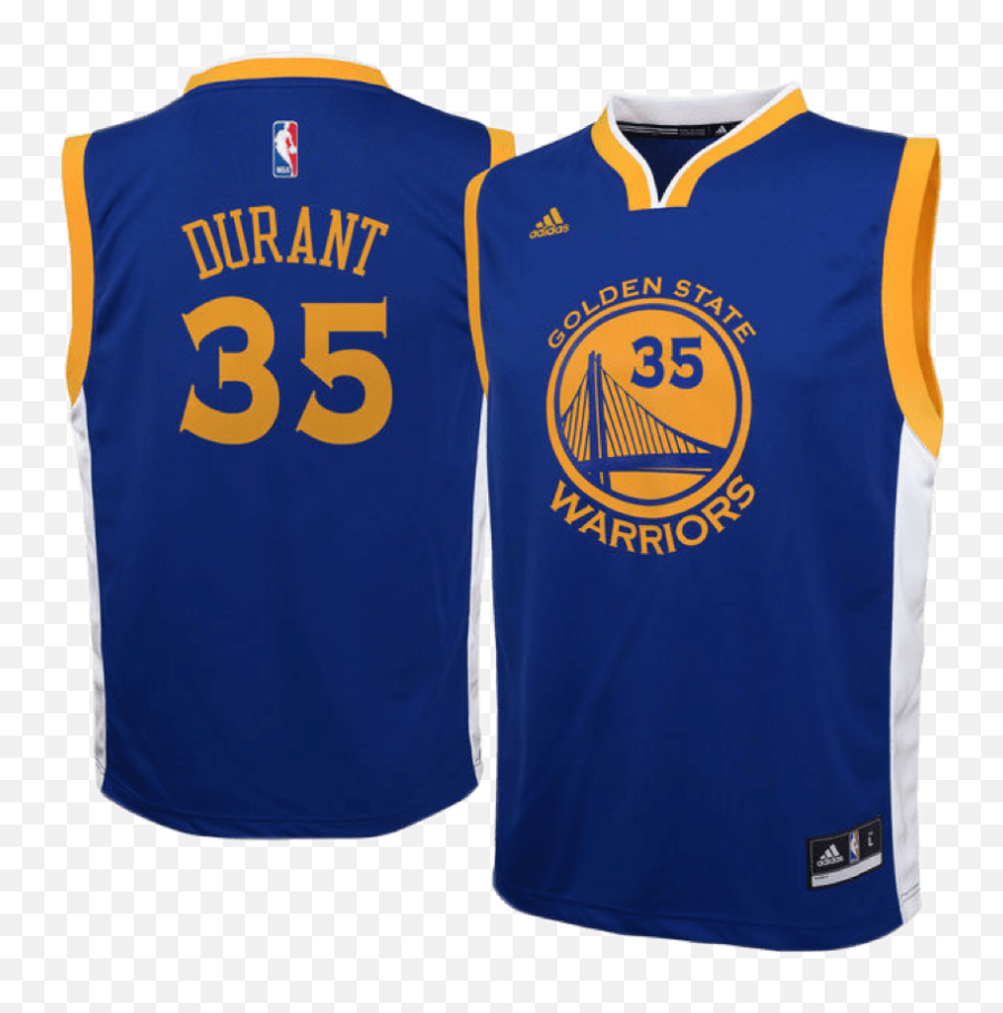 Download Hd Kevin Durant Nba Adidas - Golden State Warriors Shirt Png,Kevin Durant Png Warriors