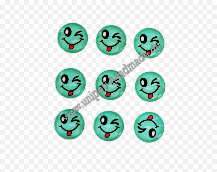 Emoji Cabochon 14 Mm Face With Stuck - Out Tongue And Winking Eye Smiley Png,Tongue Out Emoji Png