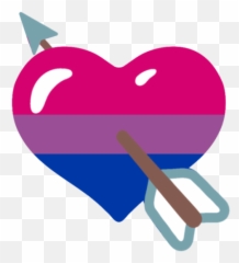 Caitsey Caitsowoextrwa Twitter - Transparent Bi Heart Emoji png