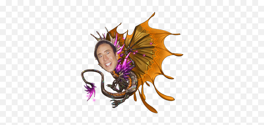 Download Hd Are You Telling Me The Lumine Virius Was Nicolas - Flight Rising Fae Dragons Png,Nicolas Cage Png