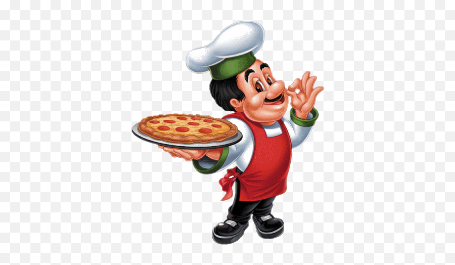Italian Chef - Italian Dude With Pizza Png,Chef Png