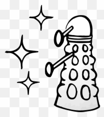 Curve25519 - Doctor Who Cyberman Drawings Png,Dalek Png