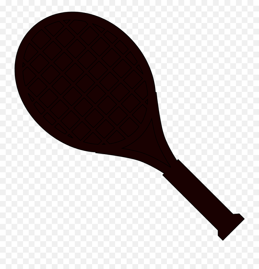 Tennis Racket Paddle - Racket Silhouette Png,Paddle Png