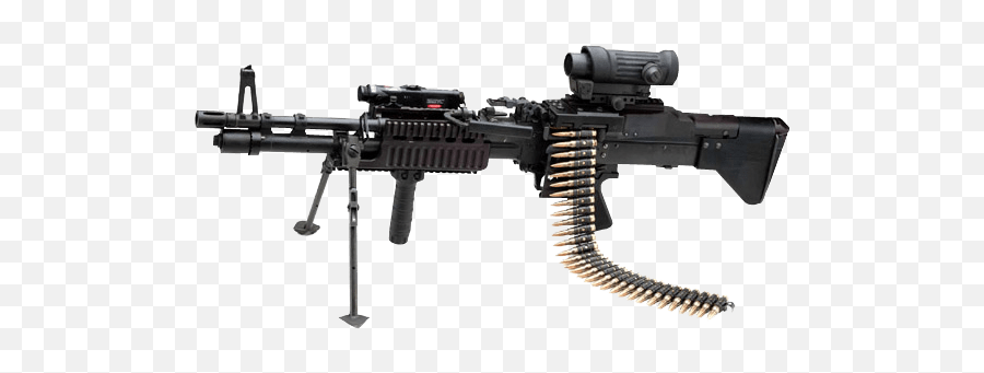 M60 Machine Gun Transparent Background - Machine Guns Gun Png,Rifle Png