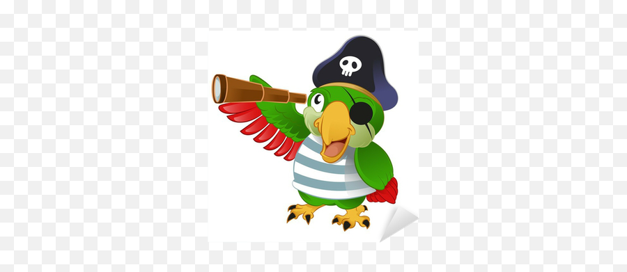 Pirate Parrot Sticker U2022 Pixers We Live To Change - Loros Piratas Para Imprimir Png,Pirate Parrot Png