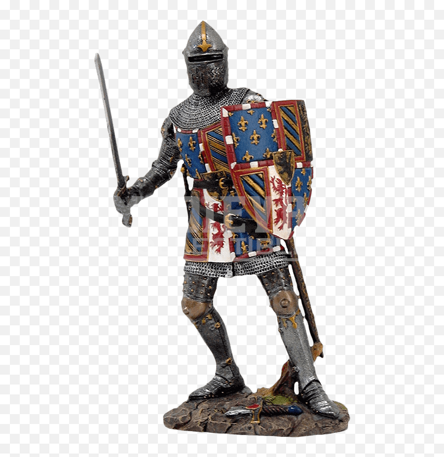 Crested Medieval Knight Statue 37019 - 1025455 Png Medieval Knight Transparent,Medieval Png