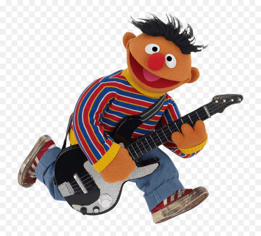 Download Free Png Sesame - Elmo With A Guitar,Ernie Png