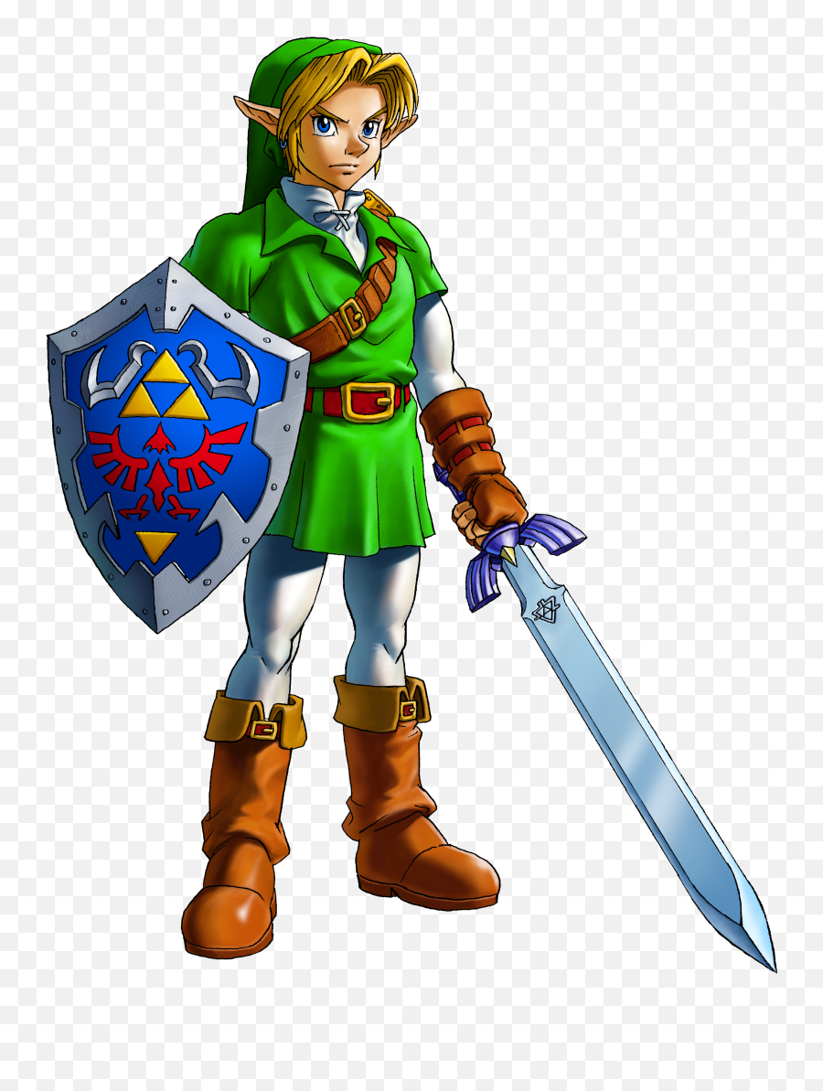 Link Ocarina Of Time Transparent Png - Link From Legend Of Zelda,Ocarina Of Time Png