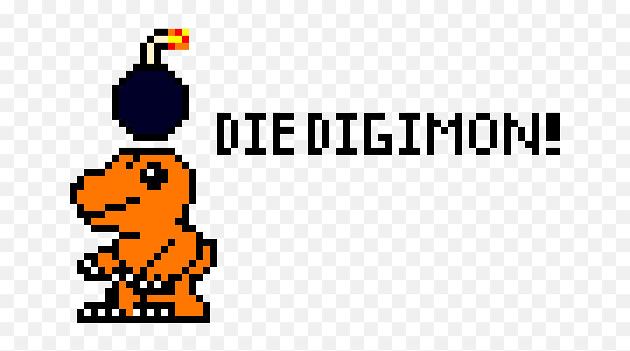 Digimon Sucks Pixel Art Maker - Digimon Png Pixel,Digimon Png