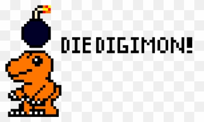 Digimon Sucks Pixel Art Maker - Digimon Png Pixel,Digimon Png