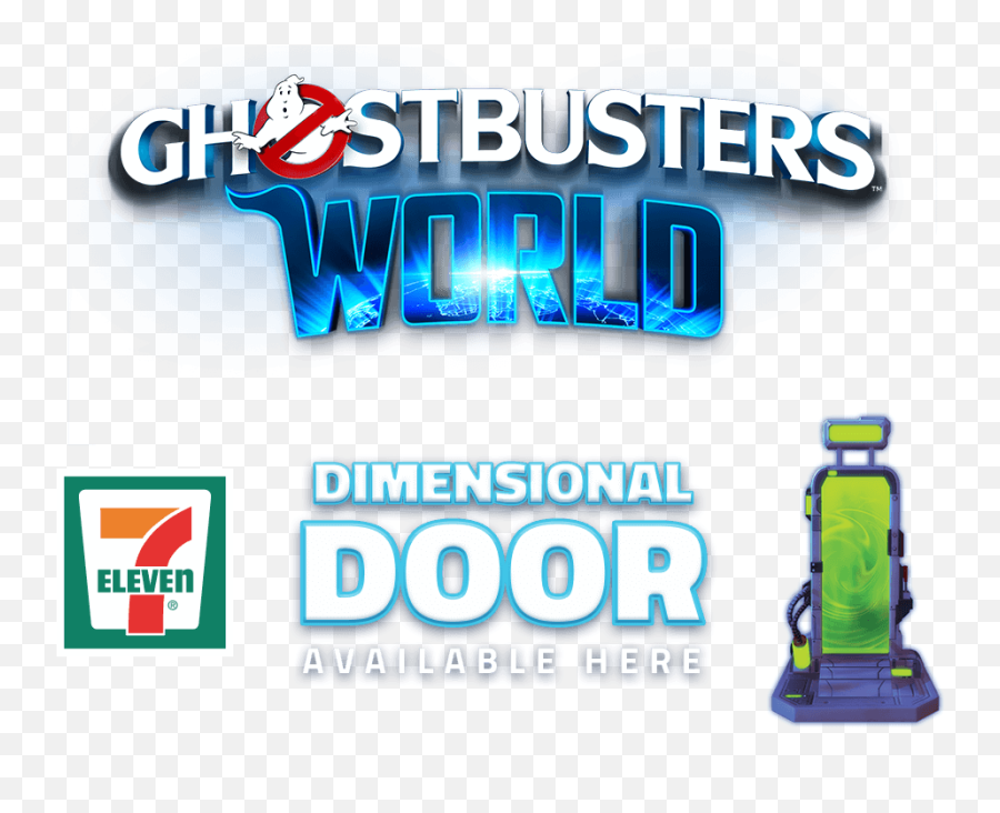 Download Hd Dimensional Door Available - 7 Eleven Png,Ghostbusters Logo Transparent