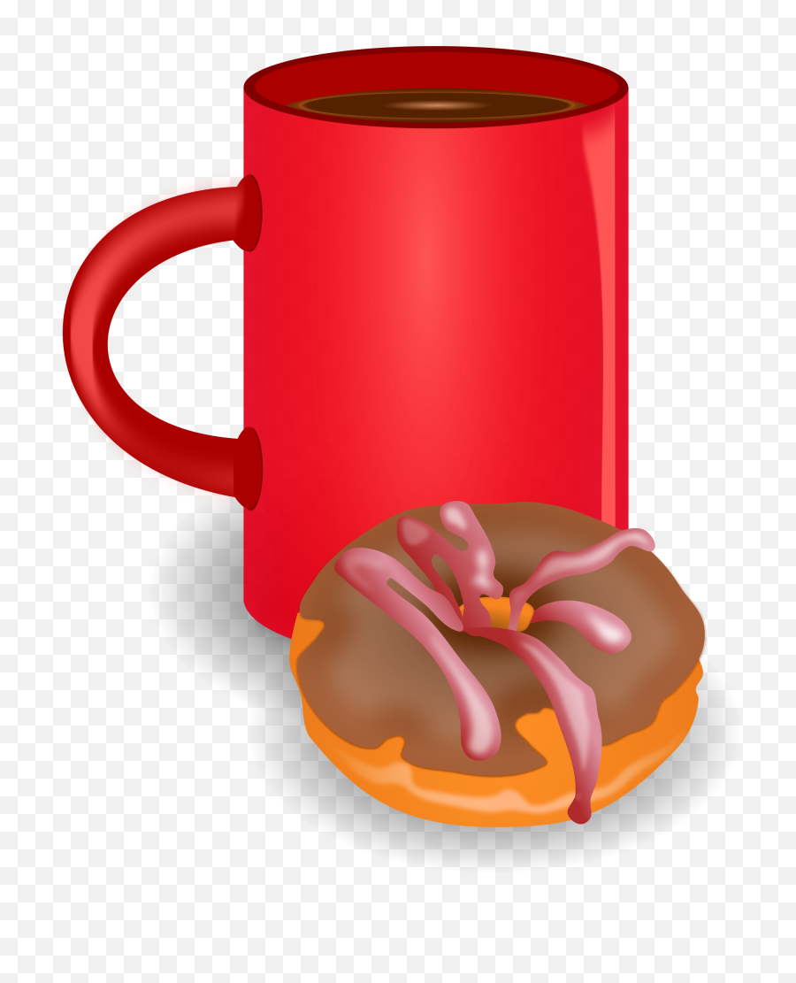 Filecoffee - Doghnoutsvg Wikimedia Commons Donuts And Coffee Transparent Background Png,Coffee Clipart Png
